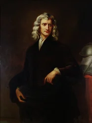Portrait de Sir Isaac Newton (1642-1727) d